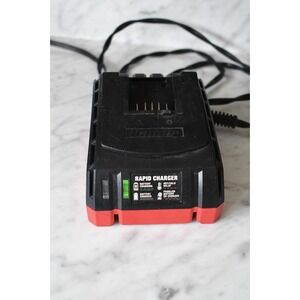 Bauer 20V Lithium-Ion Rapid Battery Charger Black Red Corded Power Tool